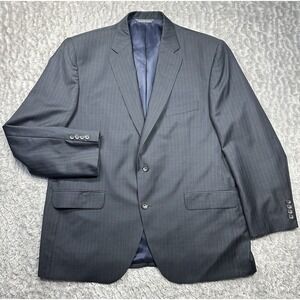 Jack Victor Ermenegildo Zegna Blazer 46R Grey Gibson CT‎ 100% Wool 2 Button